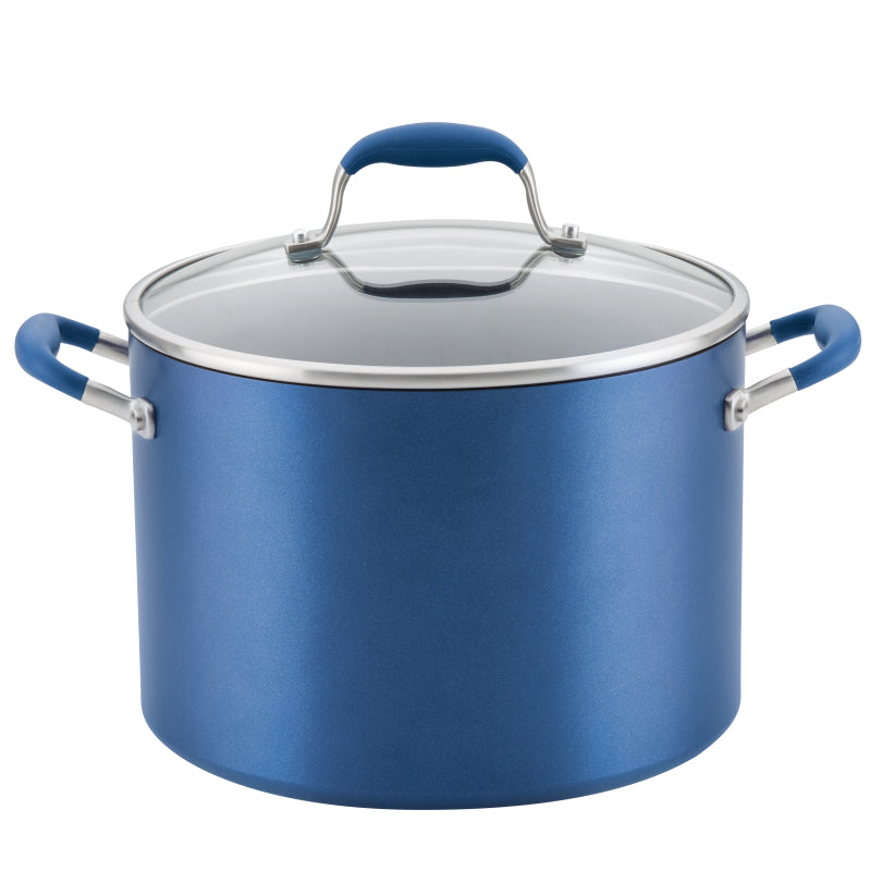 Anolon Advanced Home Indigo 10-Quart Stockpot With Lid Indigo