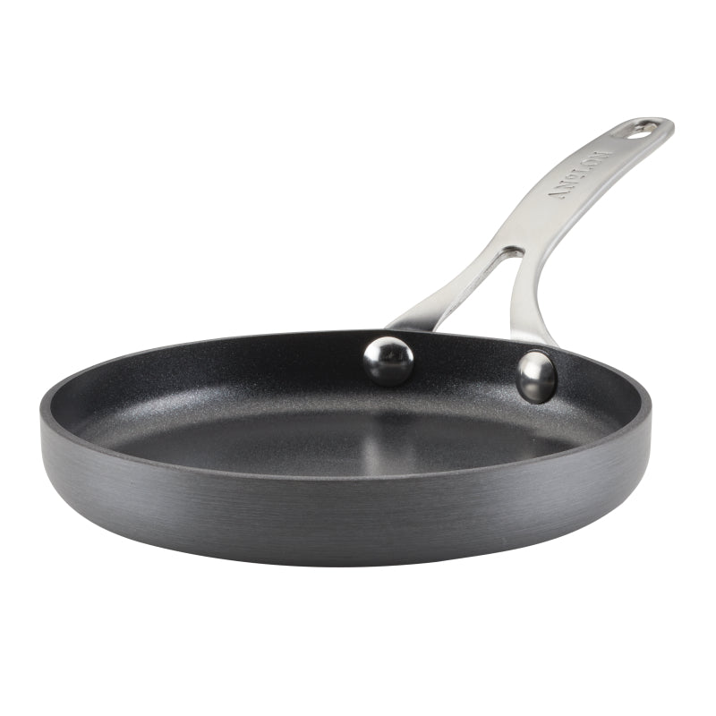 Anolon Hard-Anodized Nonstick Mini Skillet Frying Pan, 6.25-Inch, Dark Gray