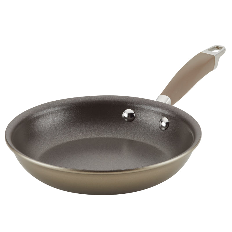 Anolon Advanced Home Hard-Anodized Nonstick Frying Pan, 8.5-Inch, Bronze