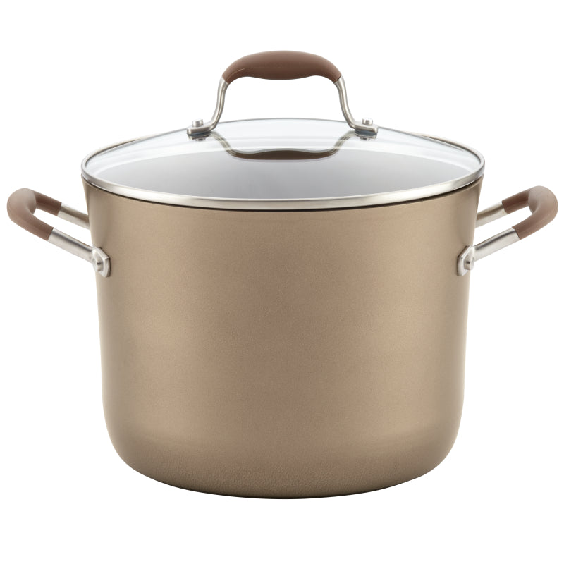 Anolon Advanced Umber 10 Quart Covered Stockpot Umber