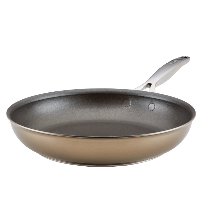 Anolon Ascend Hard Anodized Nonstick Frying Pan, 12-Inch, Bronze