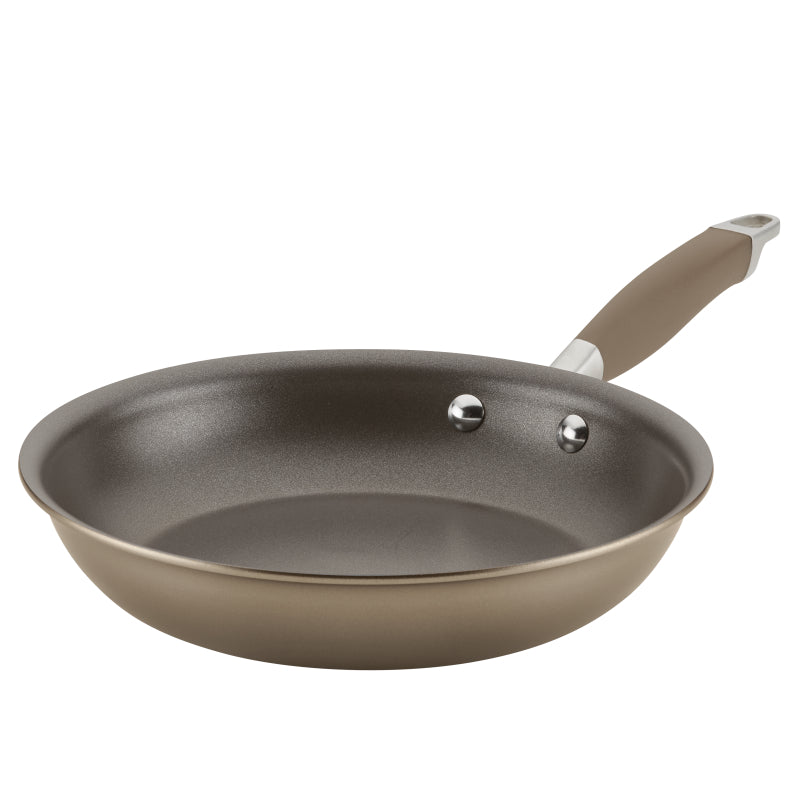 Anolon Advanced Home Hard-Anodized Nonstick Frying Pan, 10.25-Inch, Bronze
