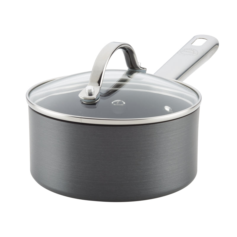 Anolon(r) Hard Anodized Nonstick Covered Saucepan, 1-Quart