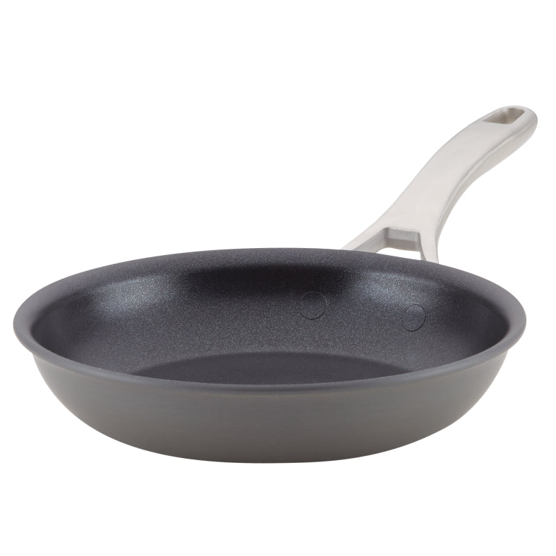 Anolon Allure Hard-Anodized Nonstick Skillet, 8.5-Inch, Dark Gray