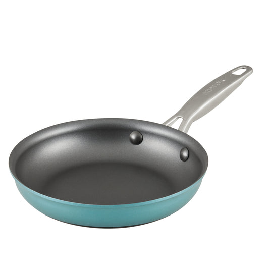 Anolon Achieve Hard Anodized Nonstick Frying Pan, 8.25-Inch, Teal