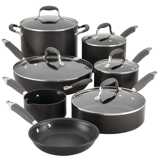 Anolon Advanced 12 Piece Set Gray