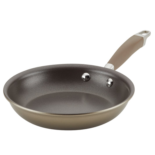 Anolon Advanced Home Hard-Anodized Nonstick Frying Pan, 8.5-Inch, Bronze