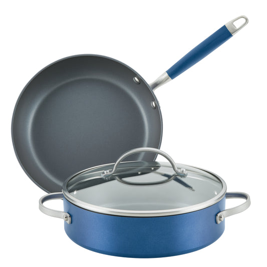 Anolon 3-Piece Cookware Set Indigo