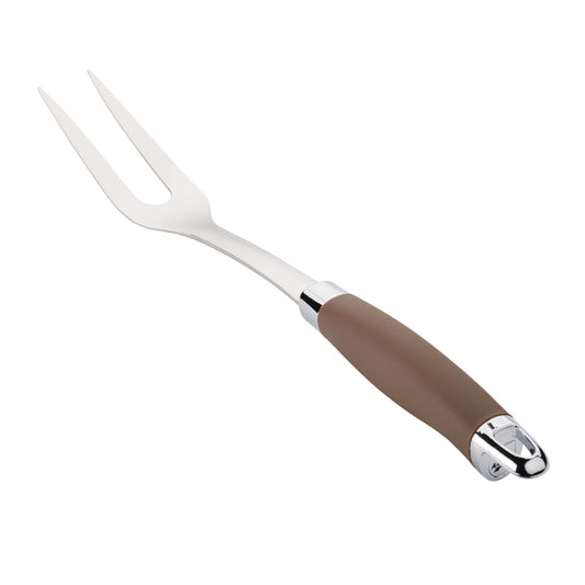 Anolon Tools and Gadgets SureGrip Stainless Steel Meat Fork, 13.25-Inch, Bronze