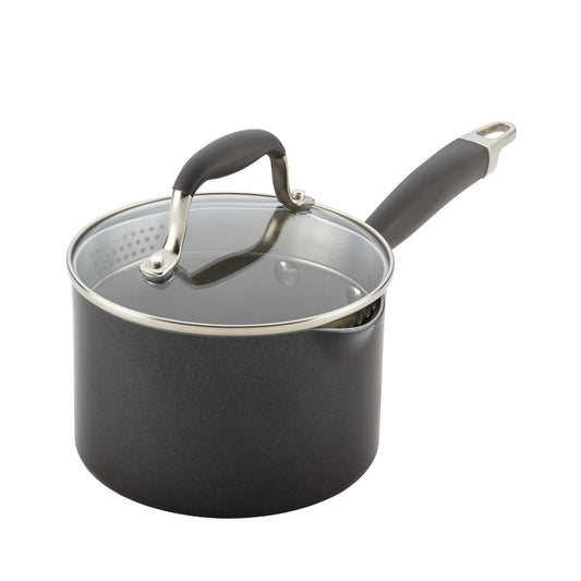 2-Quart Straining Saucepan